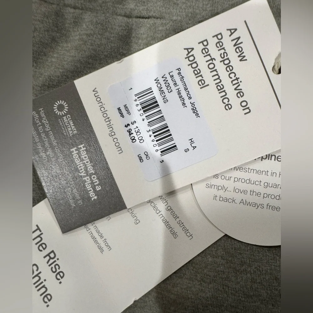 Women's Vuori Laurel Heather Joggers - Picture 5 of 6